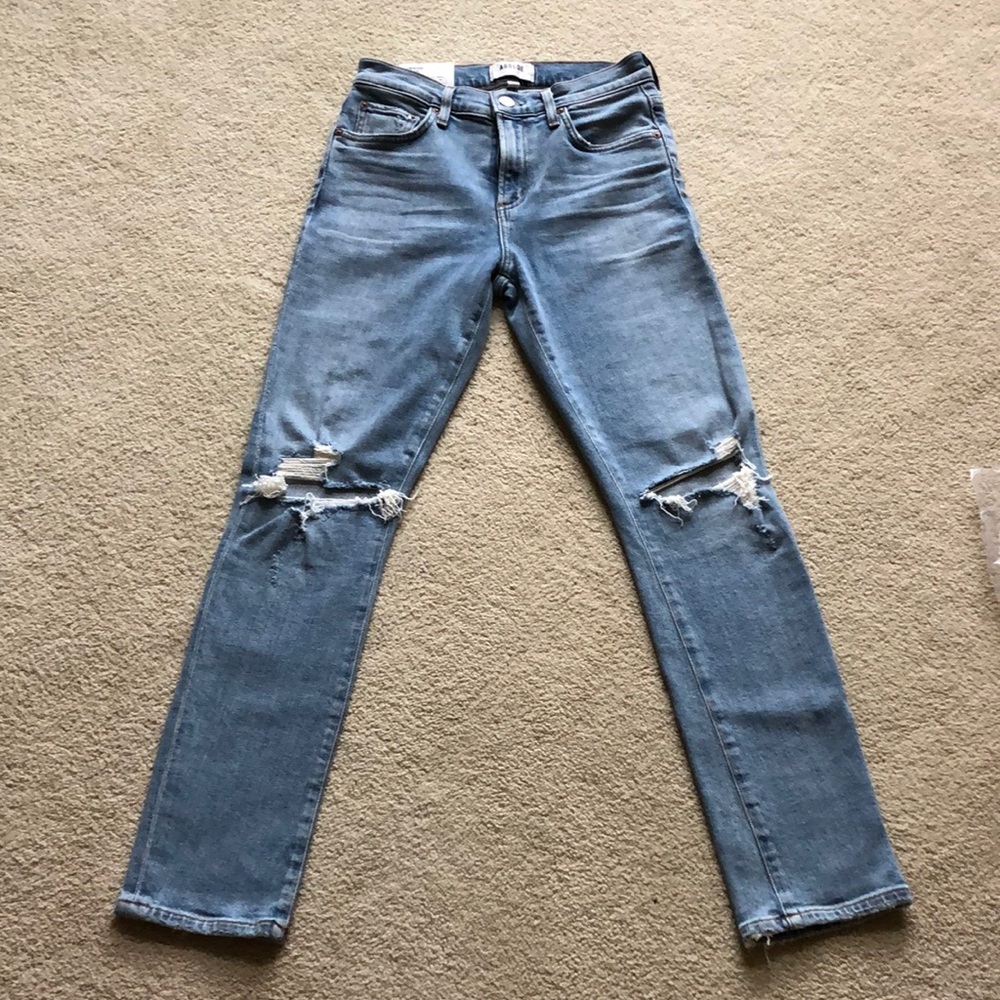 Agolde Toni Rise Straight Jeans